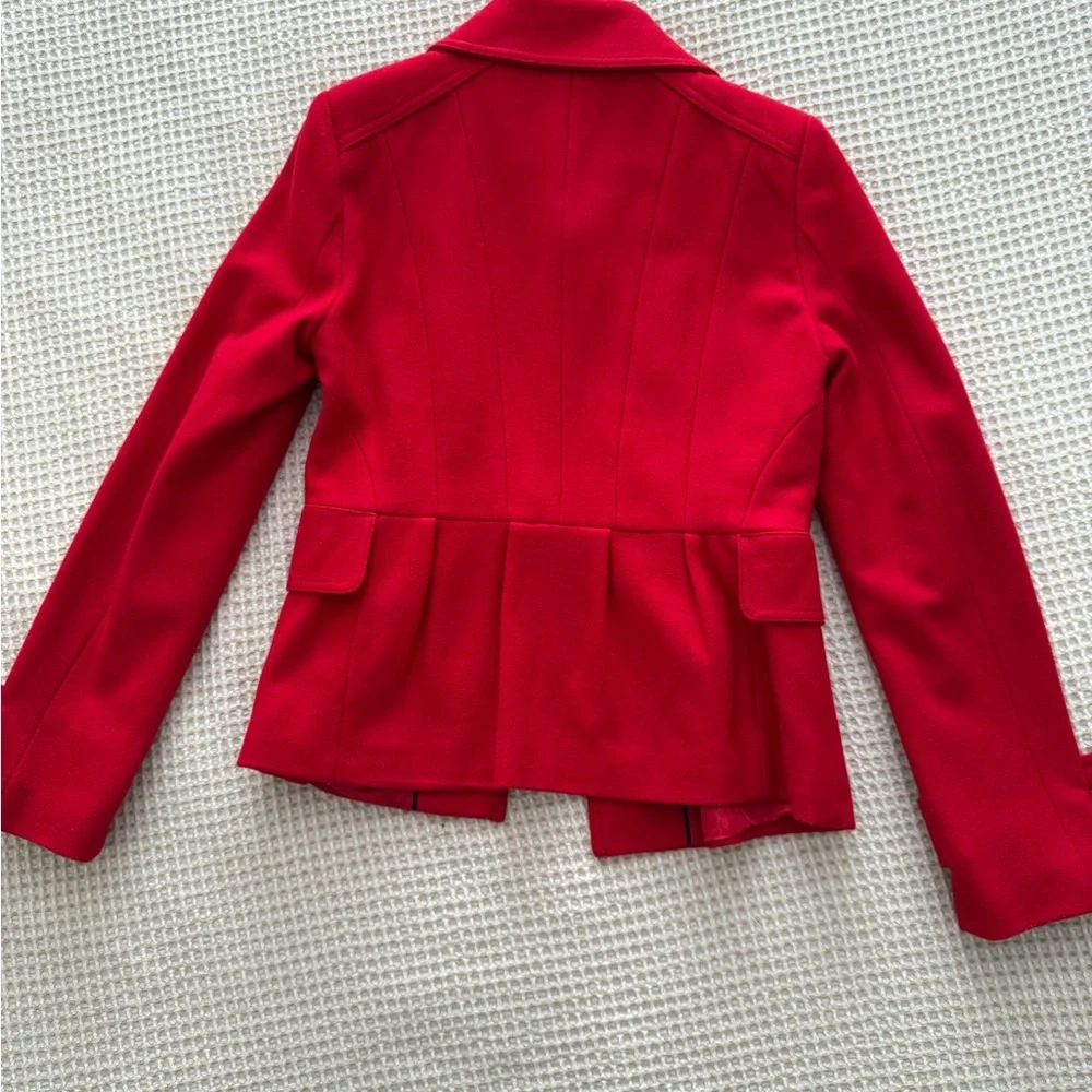 Express Red Jacket with Gold Accents - Picture 6 of 13